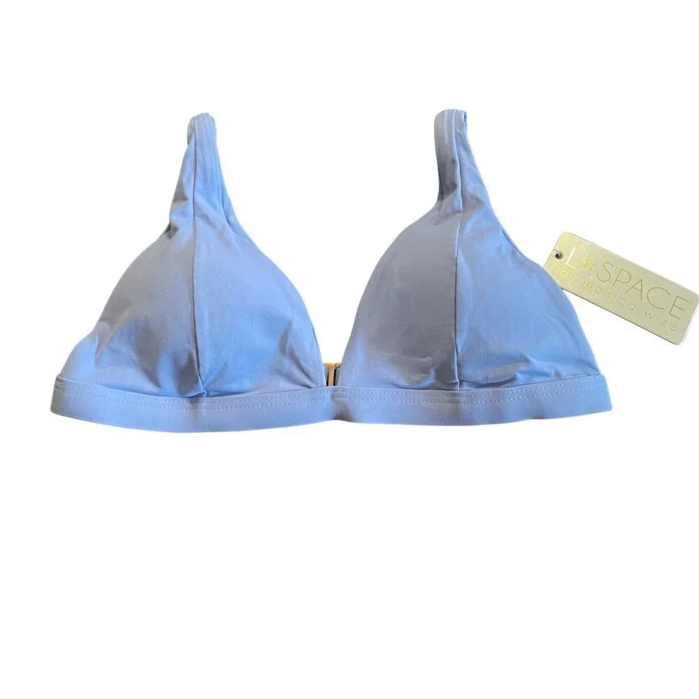 NWT l*space 2 Piece Triangle Top & Camacho Hipster Bottom Bikini Set  Sz. S